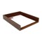 Dacasso Rustic Brown Leather Letter Tray AG-3201 - alternate 3